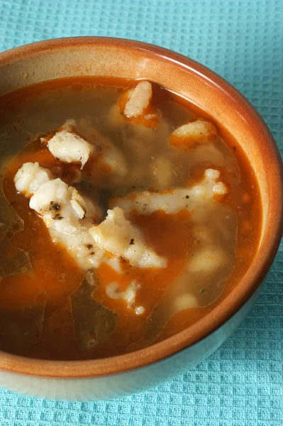 Vietnamese River Cobbler Soup Organic Vegetables — Stock Photo, Image