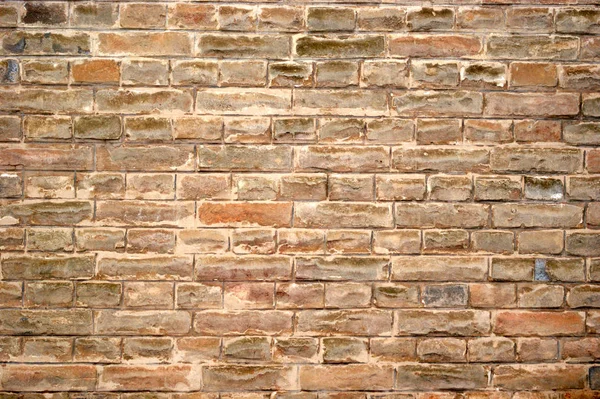 Stary Chropowaty Ceglany Mur Tekstury — Zdjęcie stockowe