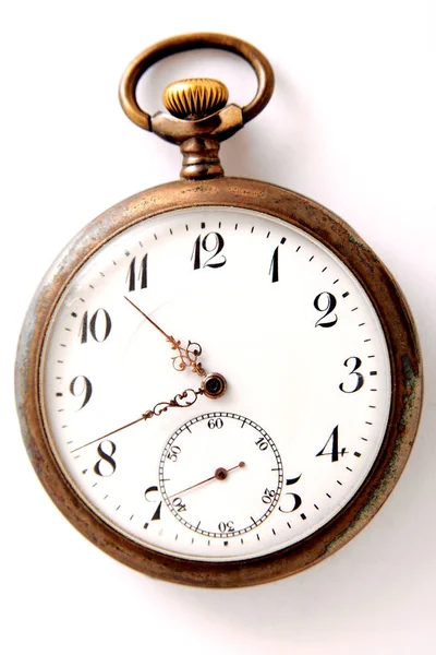 美しいアンティーク懐中時計 クローズ アップ — ストック写真