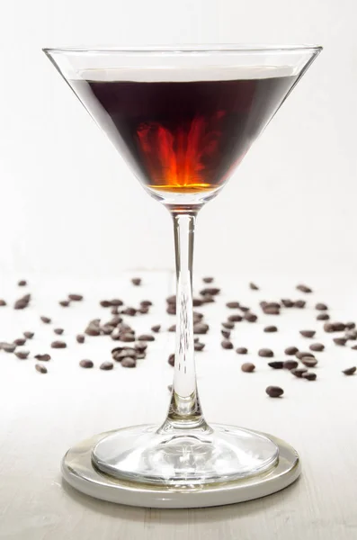 コーヒー豆のクローズ アップ ショットを閉じる — ストック写真