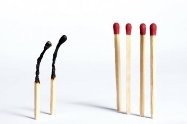 Burn Out kavramı. atış kapatın