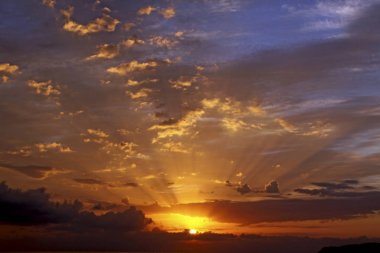 Sunrise, Stalis, Creter fotoğrafı