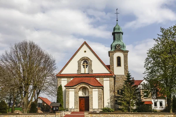 Iglesia Católica Romana Madre Dolorosa Belm Icker País Osnabrueck Baja —  Fotos de Stock