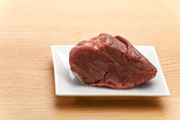 Close Carne Crua Fresca — Fotografia de Stock