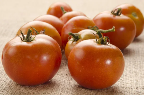 Leckere Tomaten Aus Nächster Nähe — Stockfoto