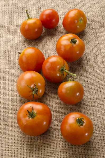Leckere Tomaten Aus Nächster Nähe — Stockfoto