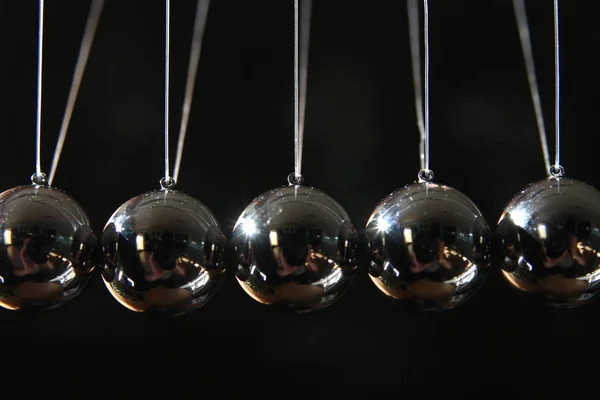 Newton Balls Крупный План — стоковое фото