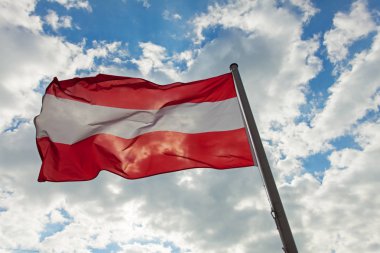 Avusturya bayrağı atış kapatın
