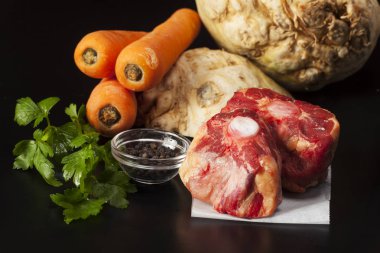 Organik Sebzeler lezzetli çorba için