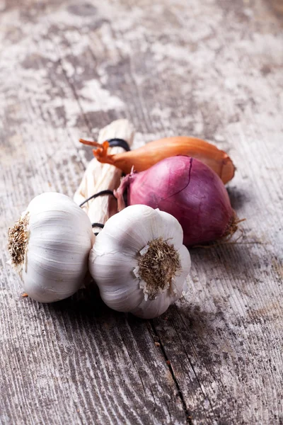Garlics Madeira Close Tiro — Fotografia de Stock