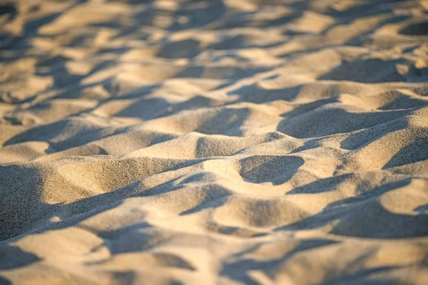 Sabbia Una Spiaggia Dalle Forme — Foto Stock