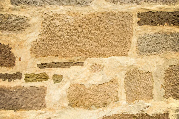 古い中世の壁をクローズ アップ ショット — ストック写真