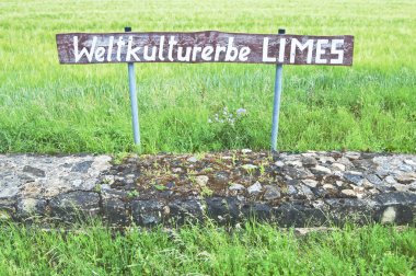 Limes Alman antika sınırındaki fotoğrafı
