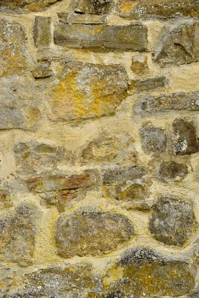 Velho Medieval Wall Close Shot — Fotografia de Stock