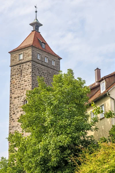 Geschichte Schloss Waldenburg Sachsen Deutschland — Stockfoto