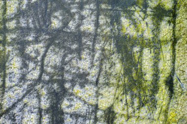 eski folyo ile modern resim