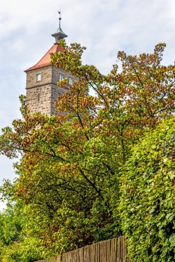 tarihi kale waldenburg Saksonya, Almanya