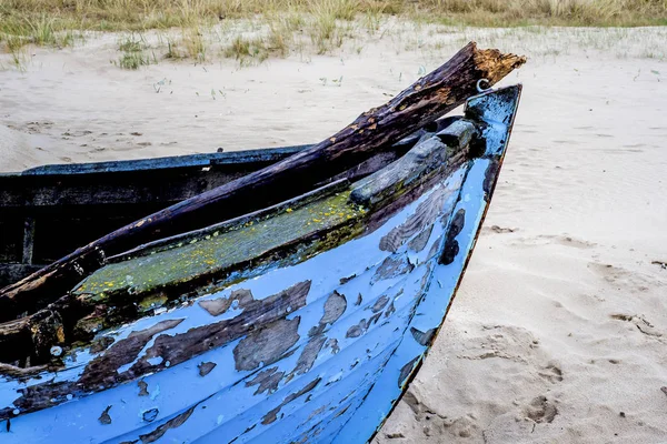 Boat Wreck Beach — Stock Photo, Image