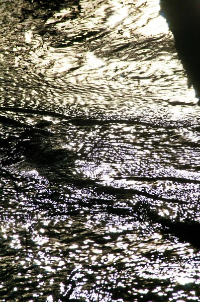 Вода Отражениями Тема Абстрактного Цвета — стоковое фото