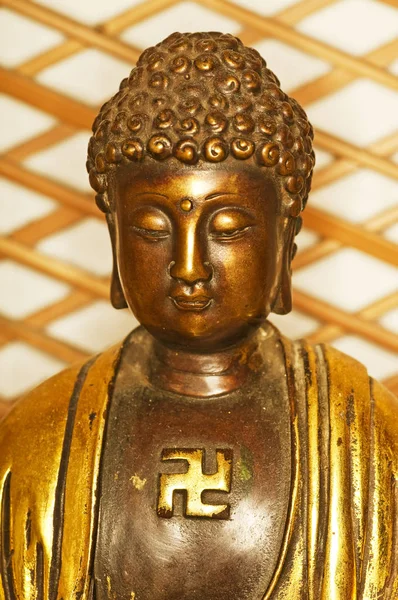 Βούδας Guanyin Σχήμα Εσωτερικη — Φωτογραφία Αρχείου