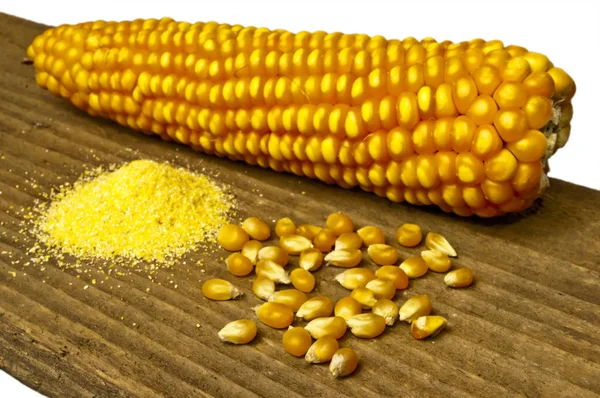 Corn Polenta Close Shot — Stock Photo, Image