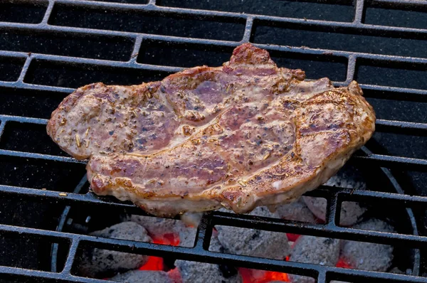 Grilled Lamb Chop Barbecue — Stock Photo, Image