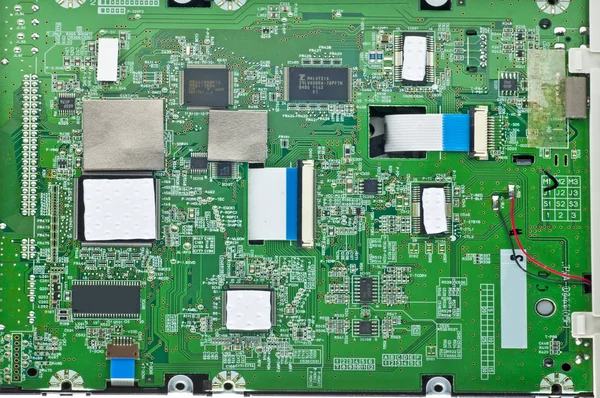 Computer Hard Disk Closeup Circuit Board — Stock Photo, Image