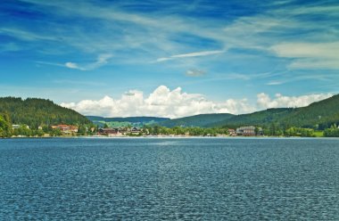 Göl titisee Alman Kara Orman