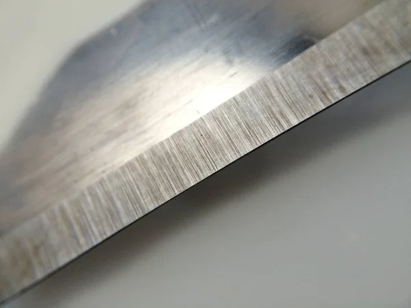 ナイフの刃をクローズ アップ ショット — ストック写真