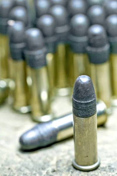 Ammunition Cal Närbild Skott — Stockfoto