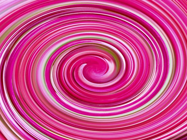 Farbe Abstrakt Spinnspirale — Stockfoto