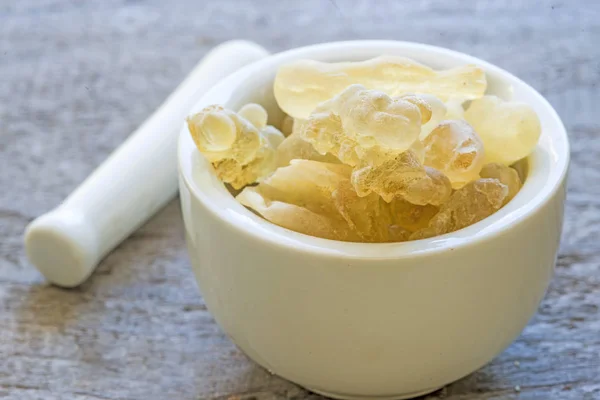 Tütsü, Olibanum, Boswellia Serrata yakın çekim yukarı