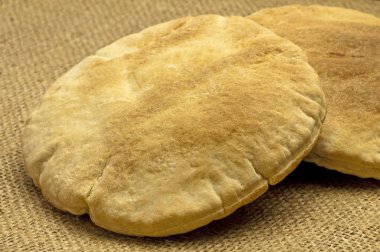 lezzetli ızgara pide ekmek Close-Up