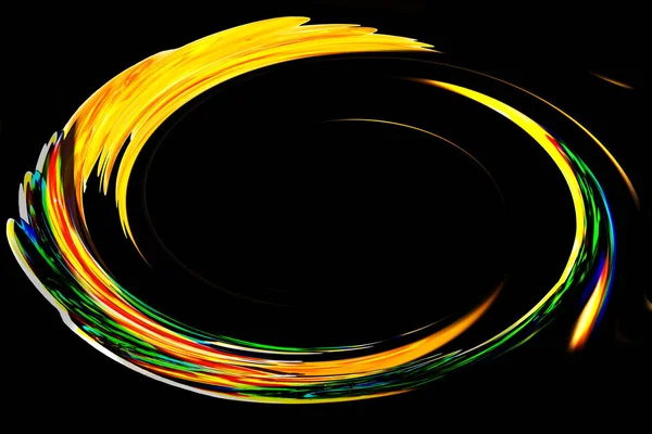 Cor Abstrato Spinning Spiral — Fotografia de Stock