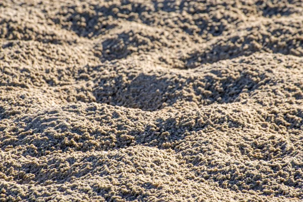 Пісок Пляжу Формами — стокове фото
