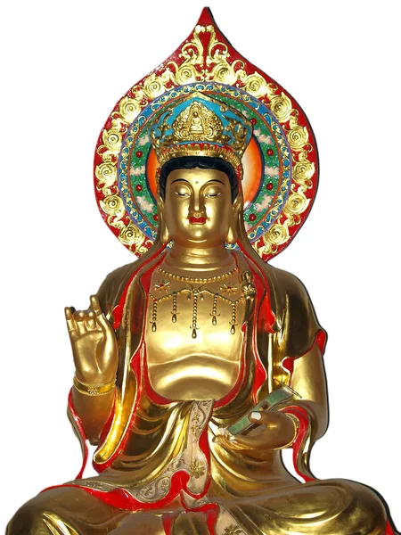 Будда Фігура Guanyin Крупним Планом — стокове фото