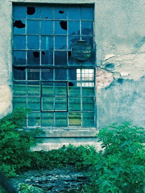 Eski Alman bağlantı noktası ambar Polonya