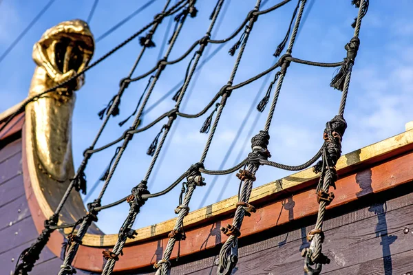 Yelken Gemi Harbor Fotoğrafı — Stok fotoğraf