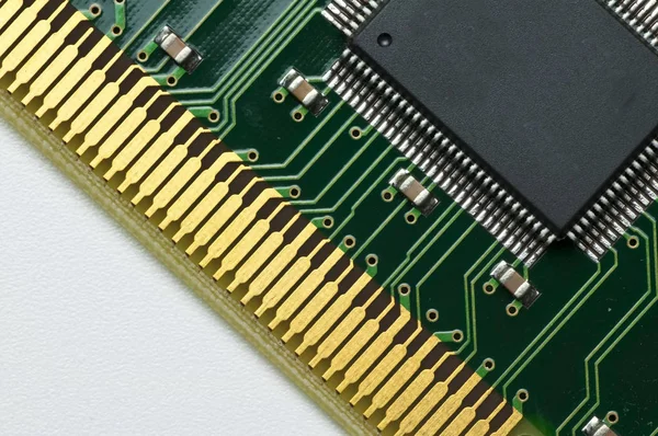 Computer Circuit Board Isdn Card — Stock Photo, Image