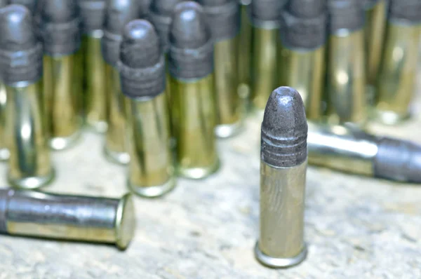 Ammunition Cal Närbild Skott — Stockfoto