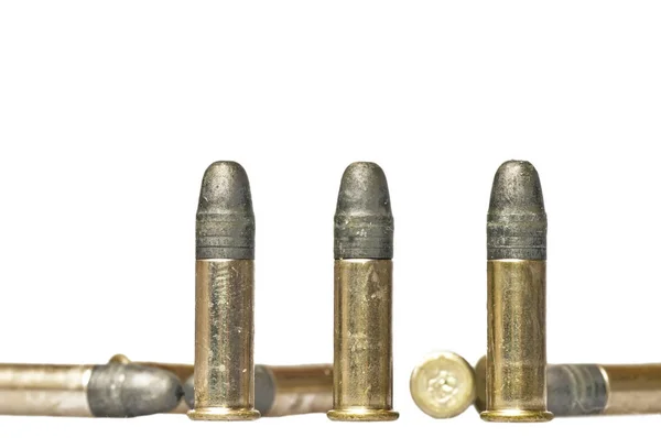 Ammunition Cal Närbild Skott — Stockfoto