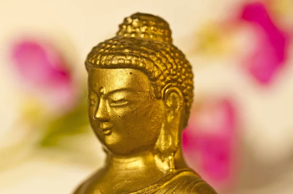 Buddha Guanyin Figur Närbild — Stockfoto