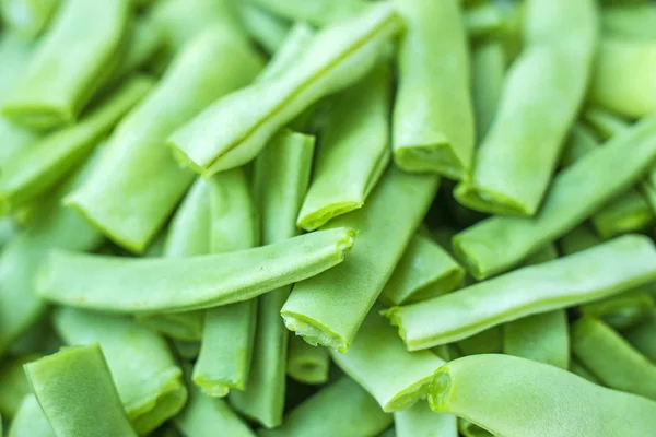 Fagioli Verdi Primo Piano Colpo — Foto Stock