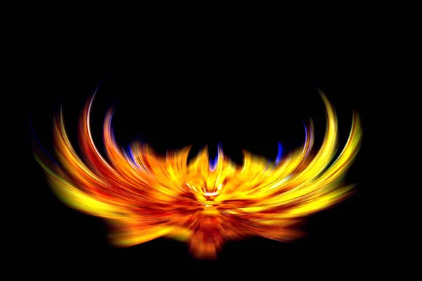 Abstract Dancing Flames Background — Stock Photo, Image