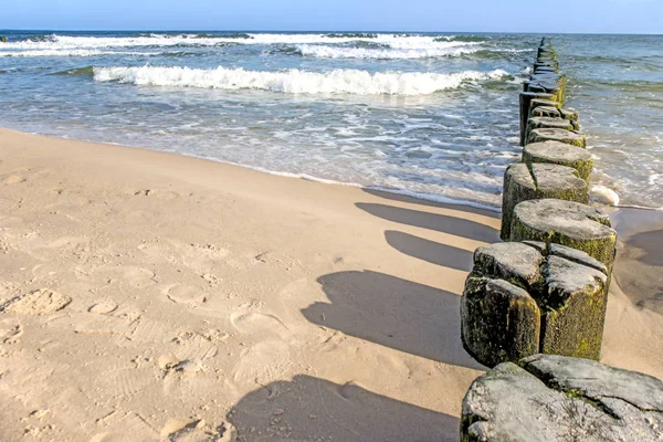 Groins Beautiful Baltic Sea — Stock Photo, Image