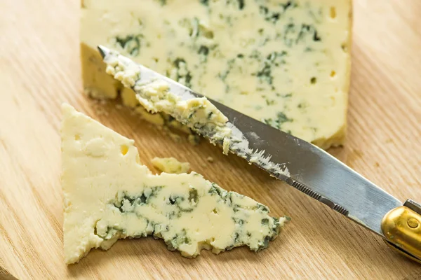 Blue French Cheese Close Shot — Stock Photo, Image