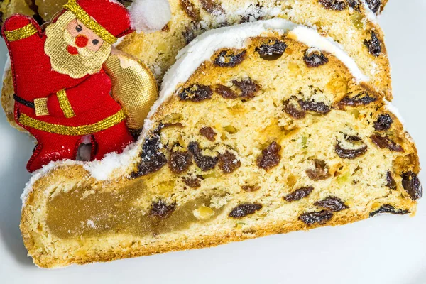 독일어 크리스마스 Stollen 가까이 — 스톡 사진