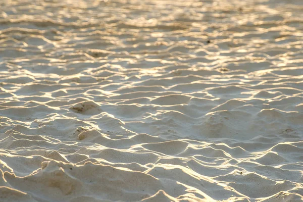 Texture Beach Sand Waves Sunny Day — Stock Photo, Image