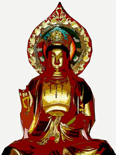 Buddha Nahaufnahme — Stockfoto