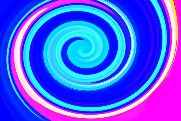 Ilustracja Kolorowy Spirala Streszczenie — Zdjęcie stockowe
